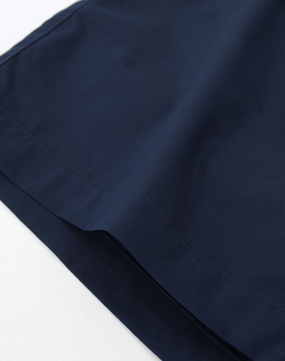 Unisex Mercerised Cotton Shorts - Navy - View
