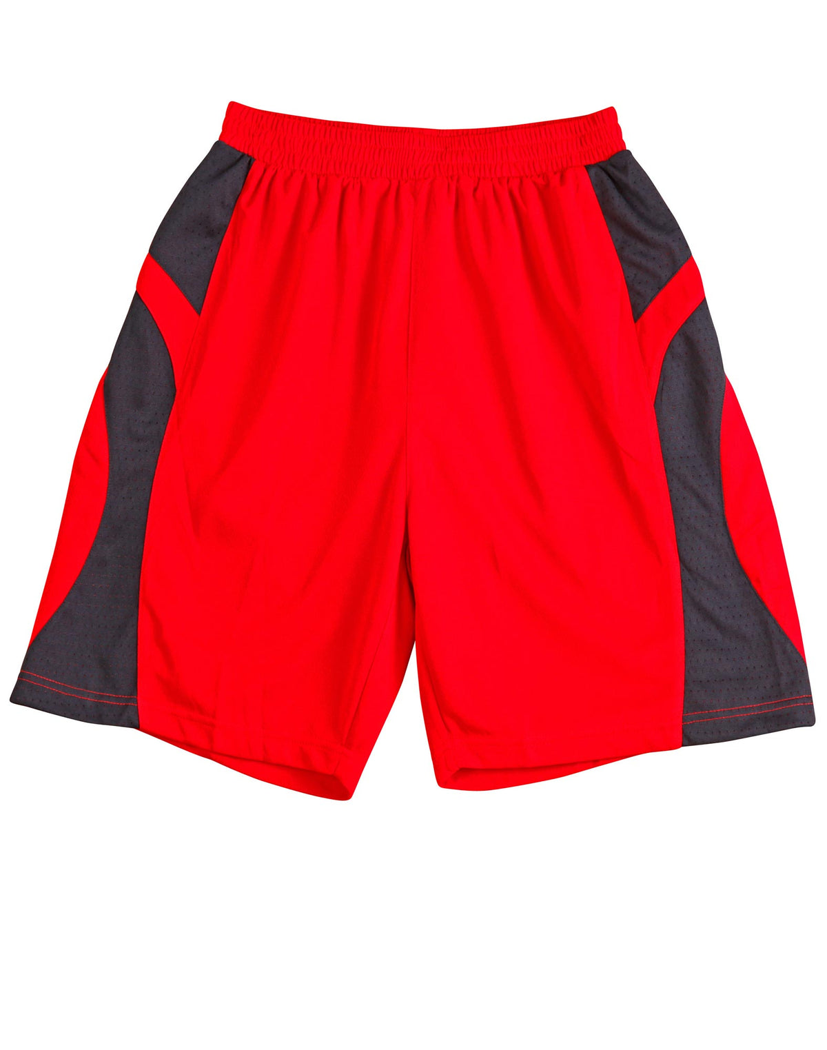 Slamdunk Shorts Adult - Red/Navy - Front