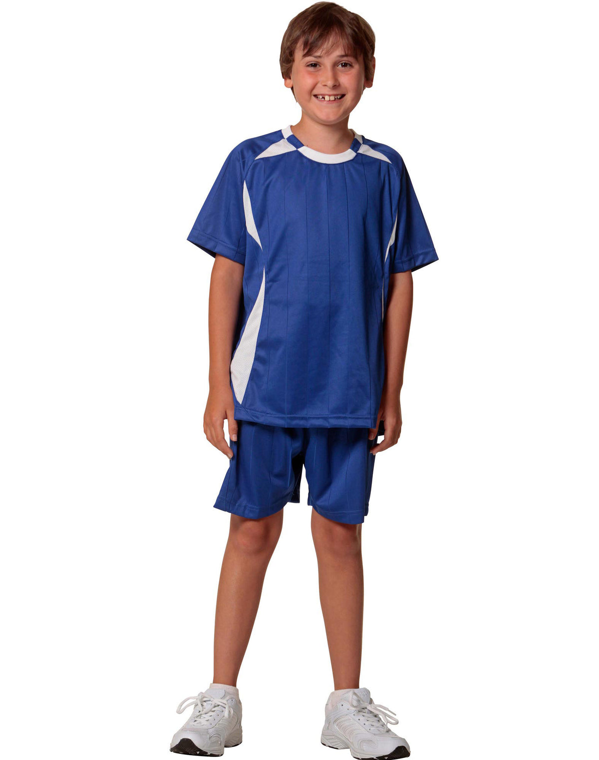 Shoot Soccer Shorts Kids - Royal - Front