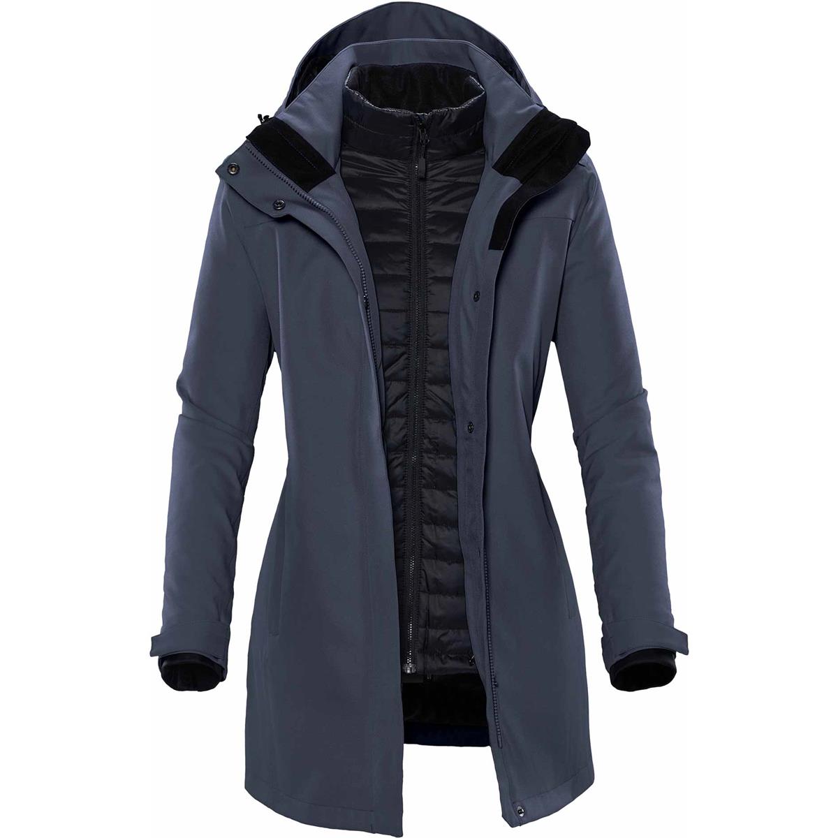 Women's Avalante System Jacket - Navy Twill - Front