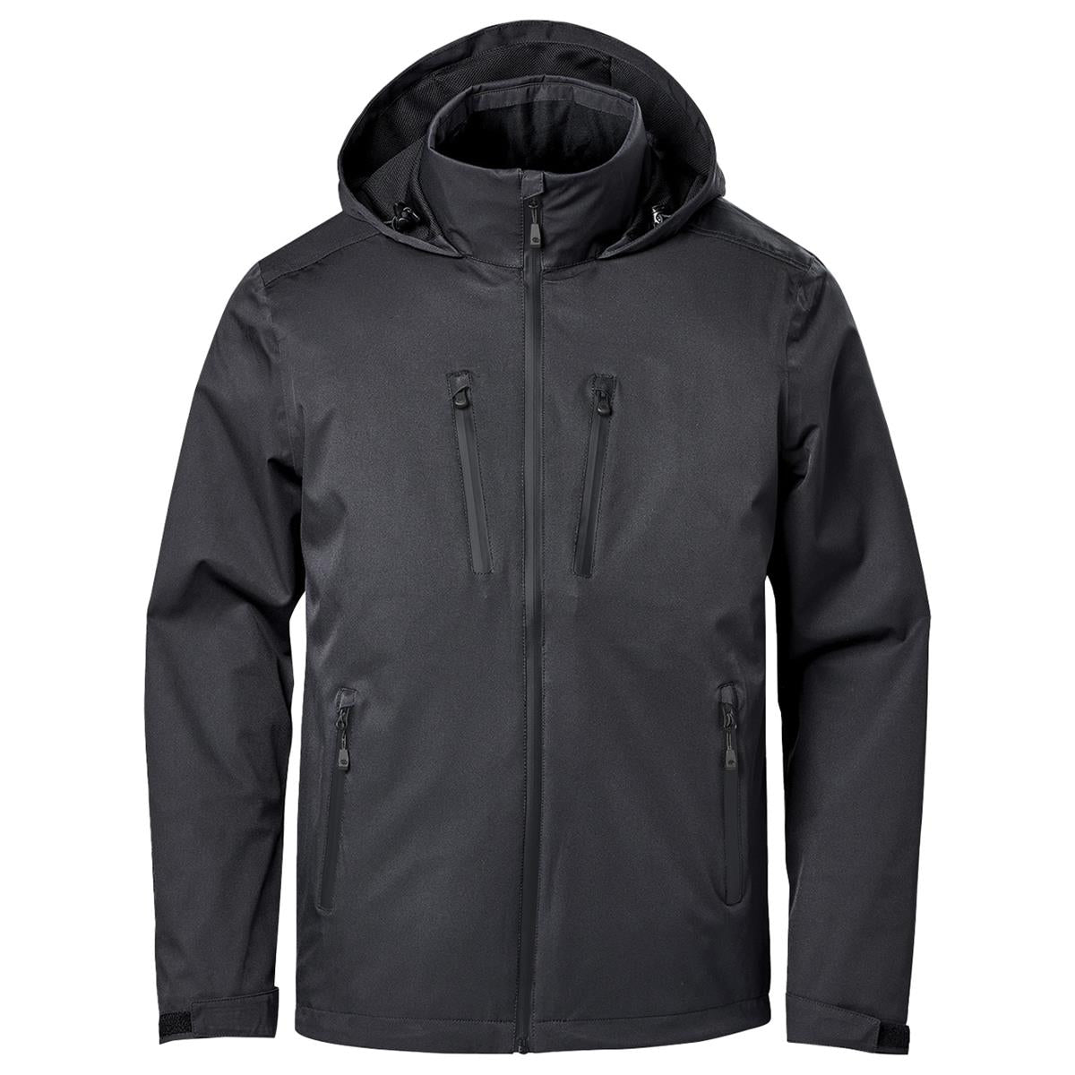 Men's Scirocco Lightweight Shell - Black - Front