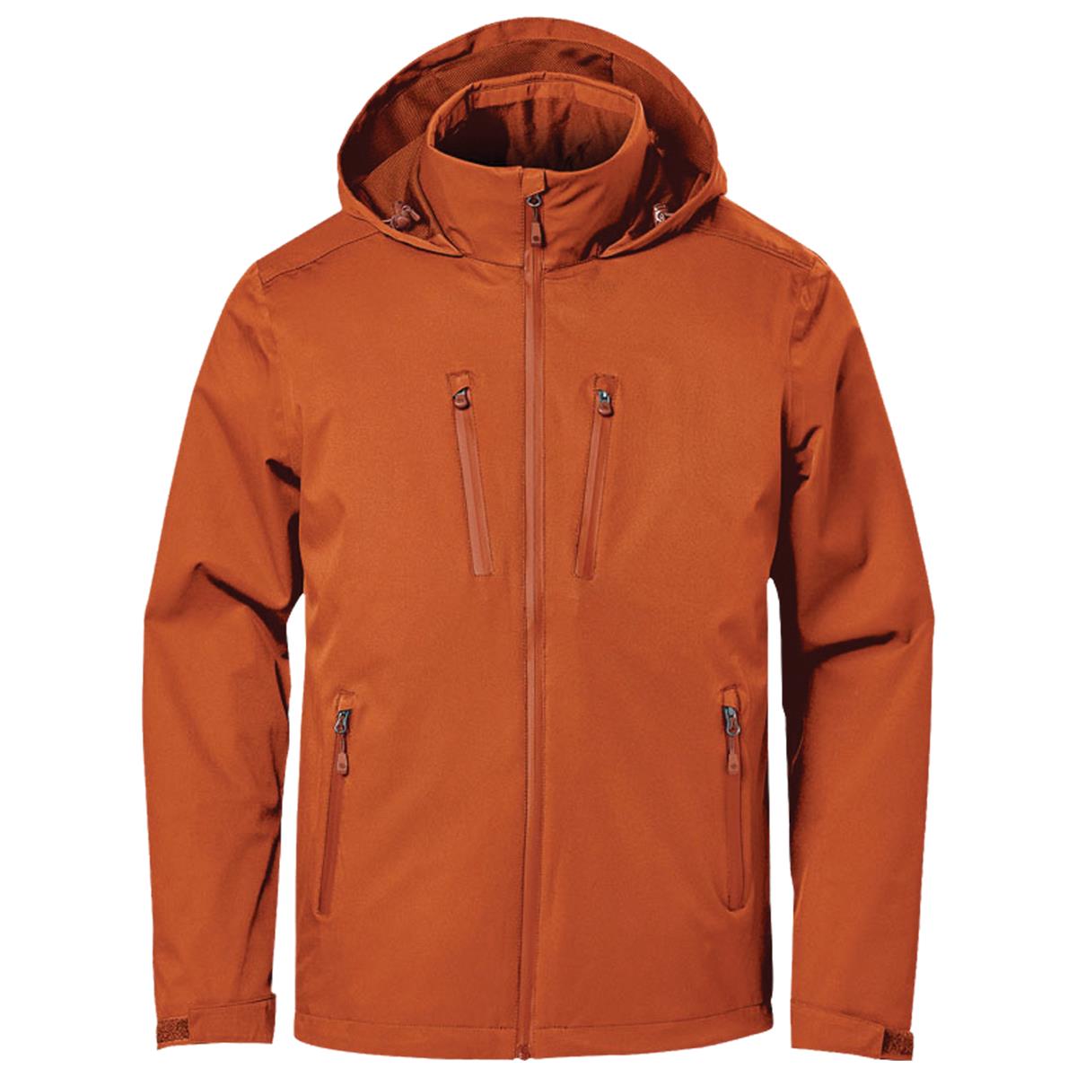 Men's Scirocco Lightweight Shell - Rust - Front