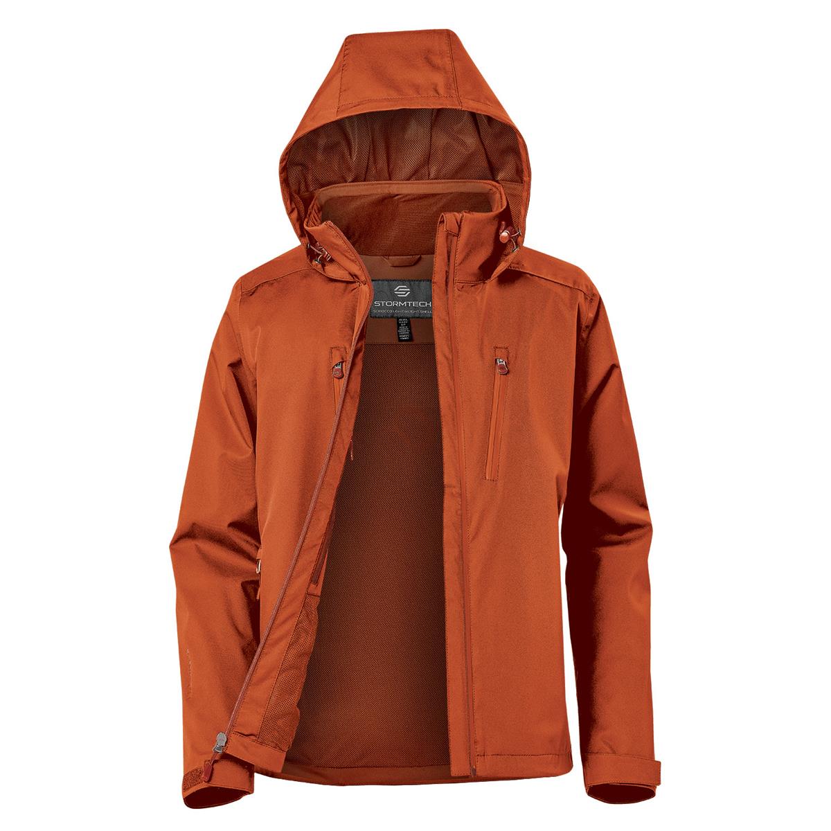 Women's Scirocco Lightweight Shell - Rust - Front