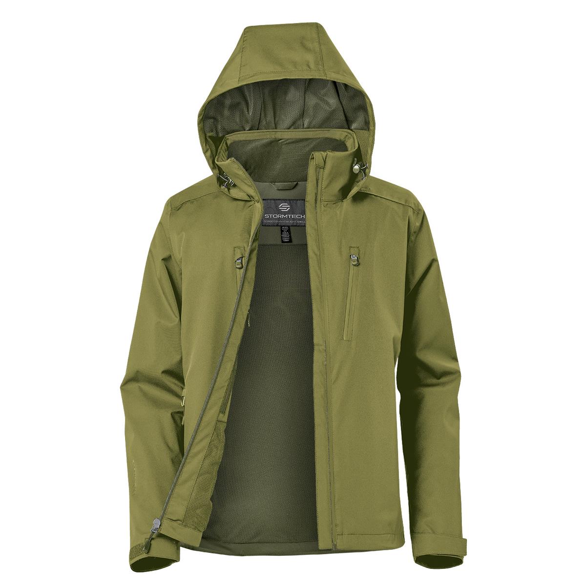 Women's Scirocco Lightweight Shell - Sage Green - Front