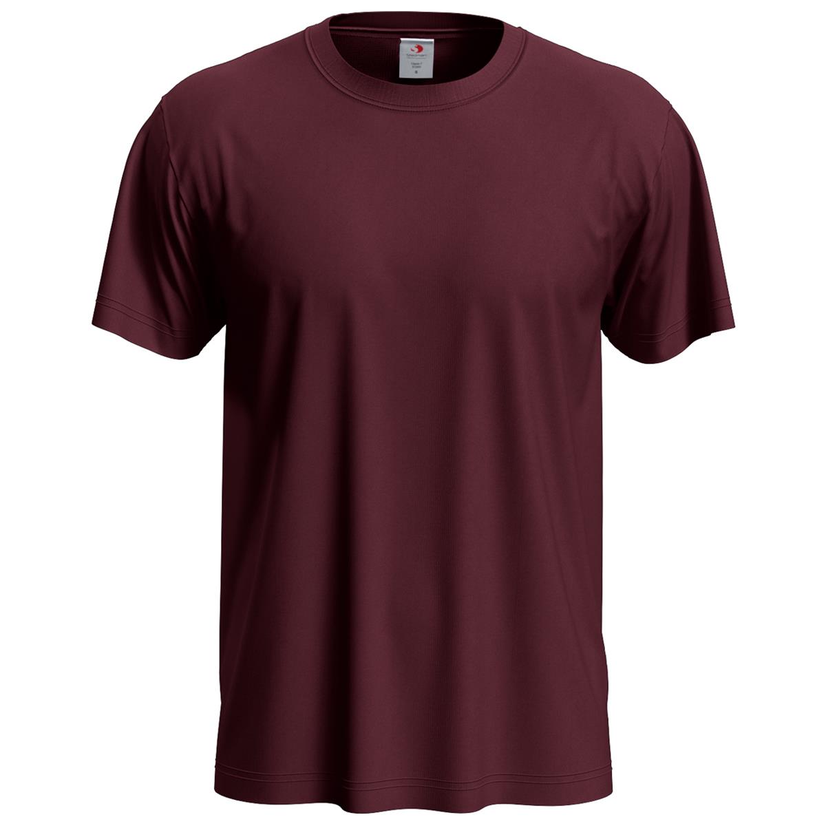 Men's Classic T - Burgundy - Front