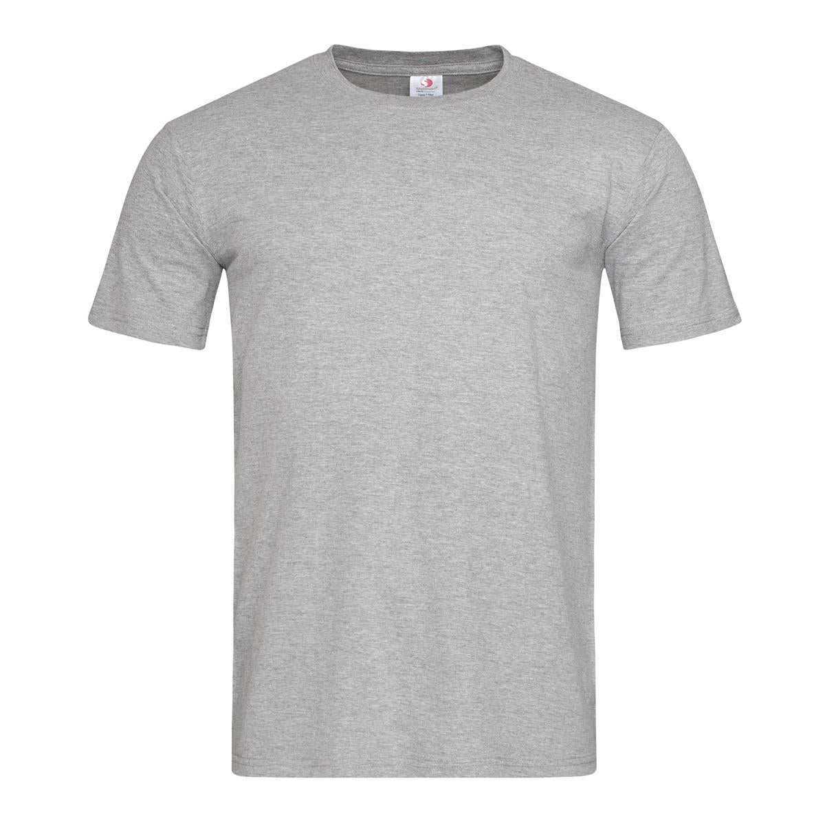 Men's Classic-T Fitted - Grey Heather - Front