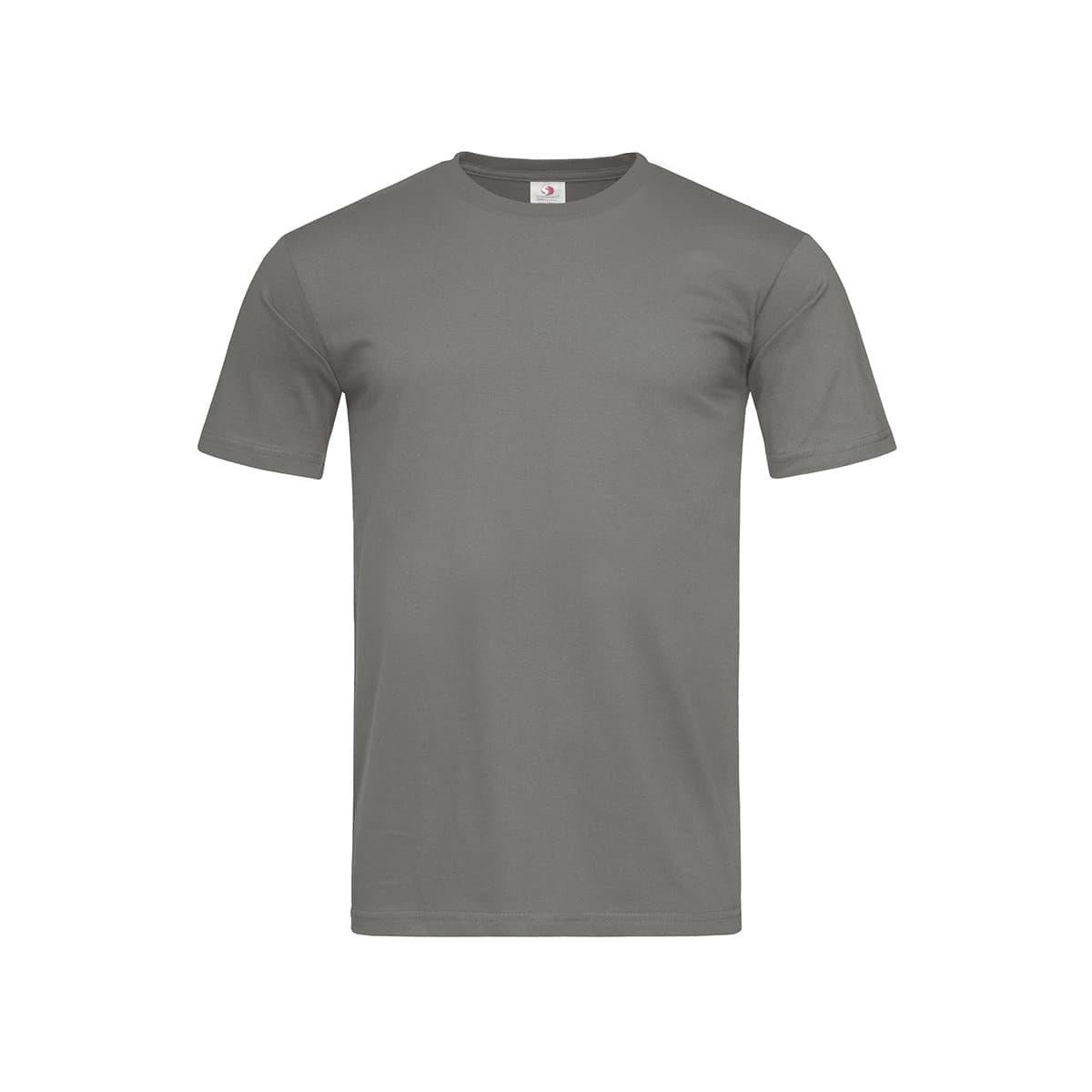 Men's Classic-T Fitted - Real Grey - Front