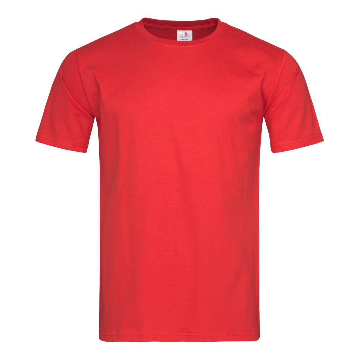 Men's Classic-T Fitted - Scarlet Red - Front