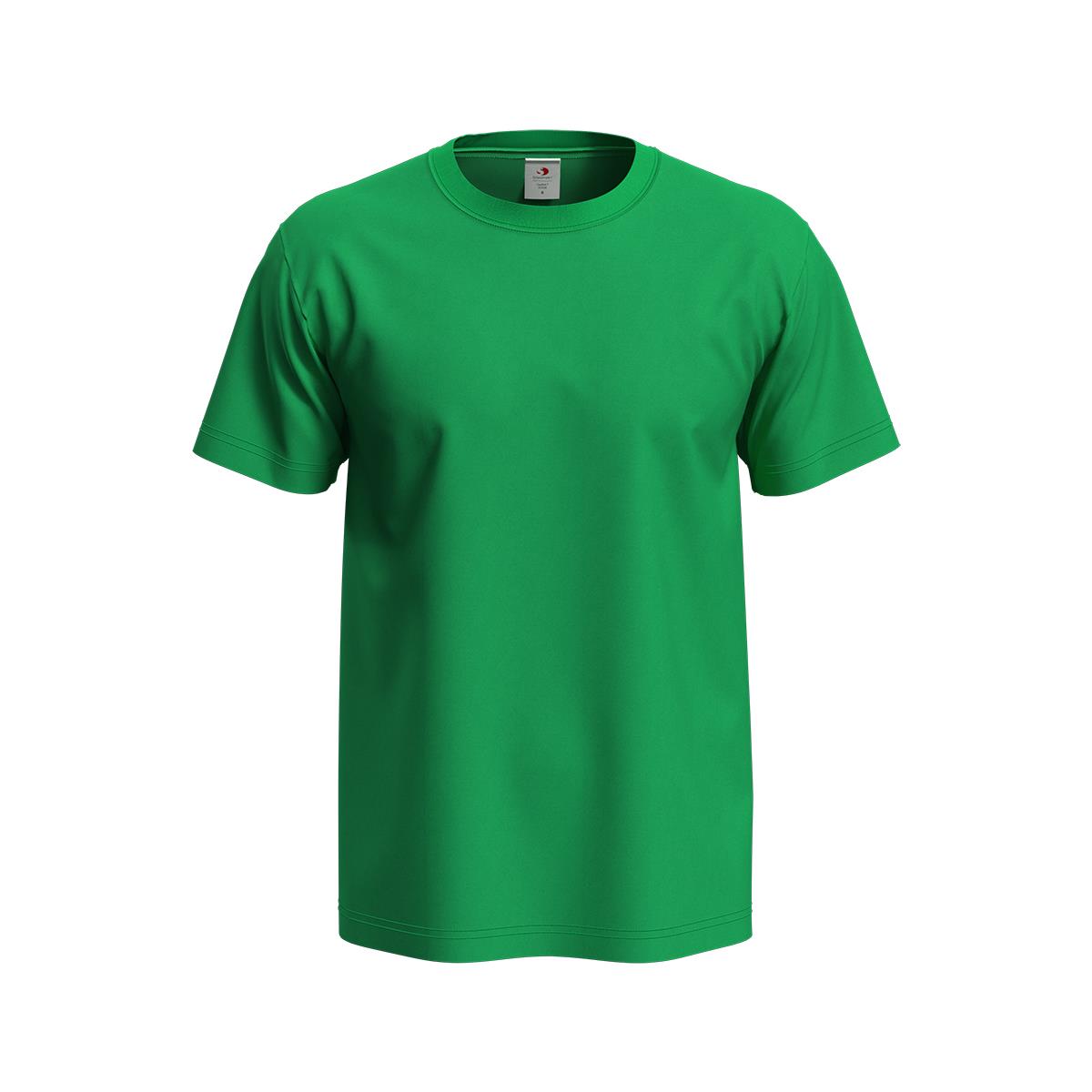 Men's Heavyweight Comfort-T Crew Neck - Kelly Green - Front