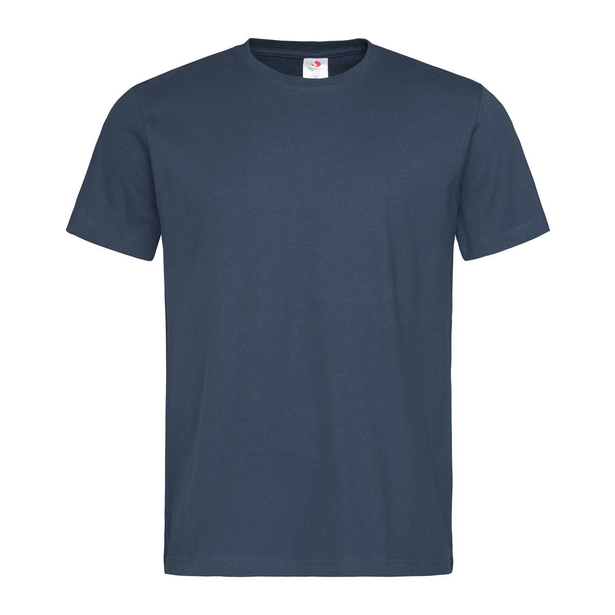 Men's Heavyweight Comfort-T Crew Neck - Navy - Front