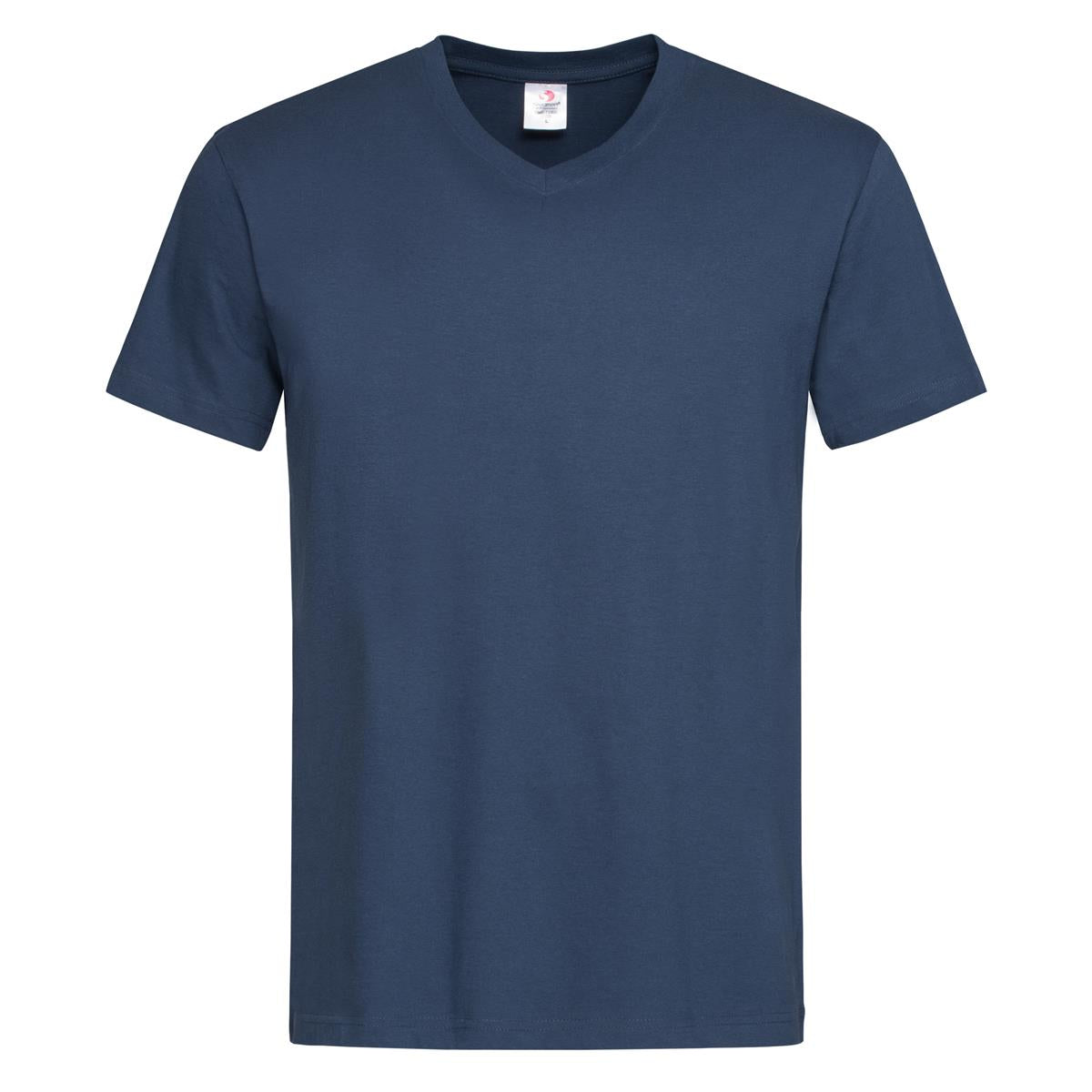 Men's Classic-T V-neck - Navy - Front