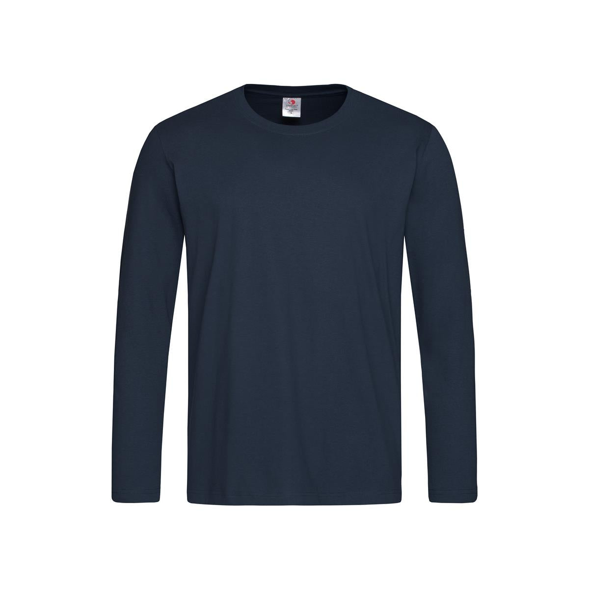 Men's Classic-T Long Sleeve - Blue Midnight - Front