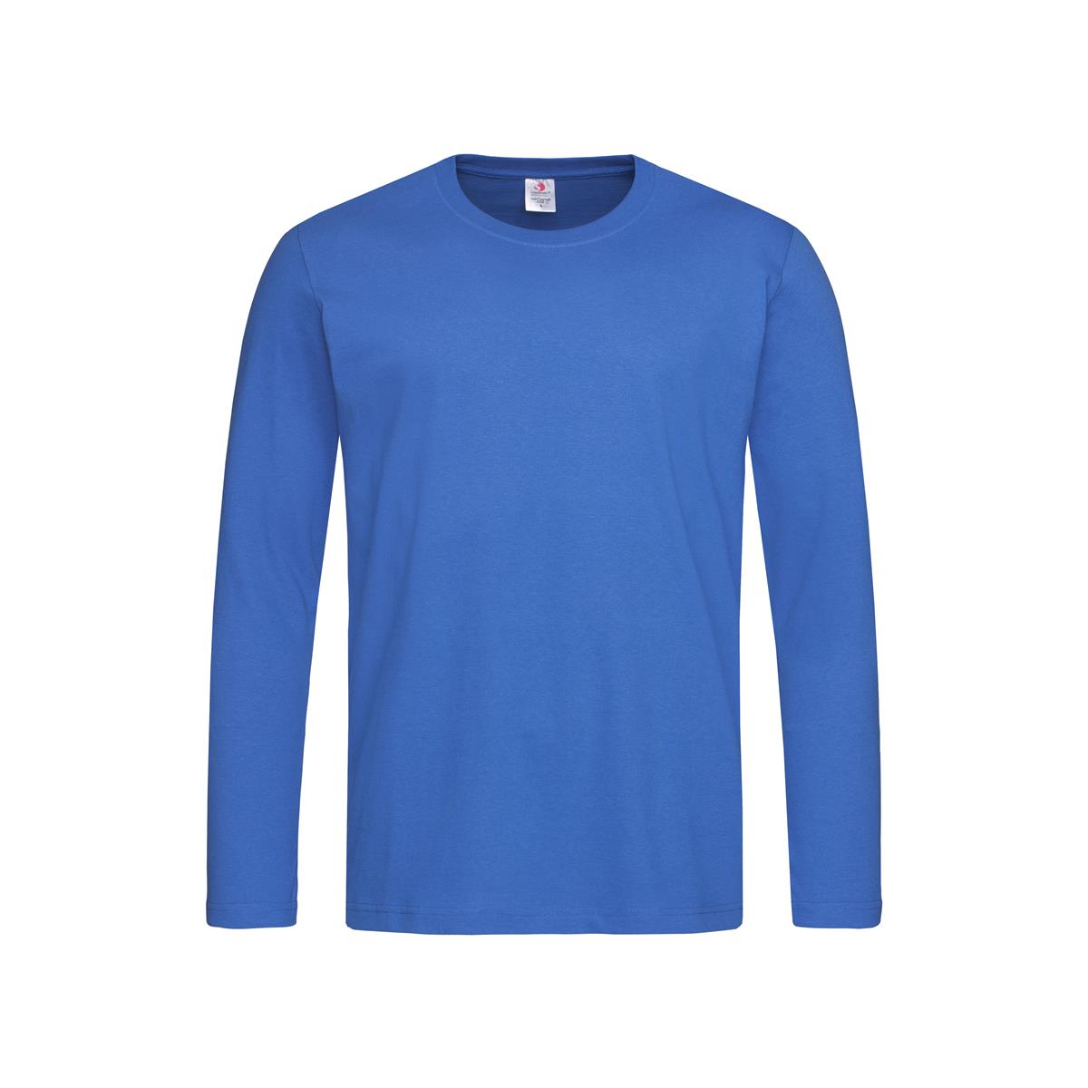 Men's Classic-T Long Sleeve - Bright Royal - Front