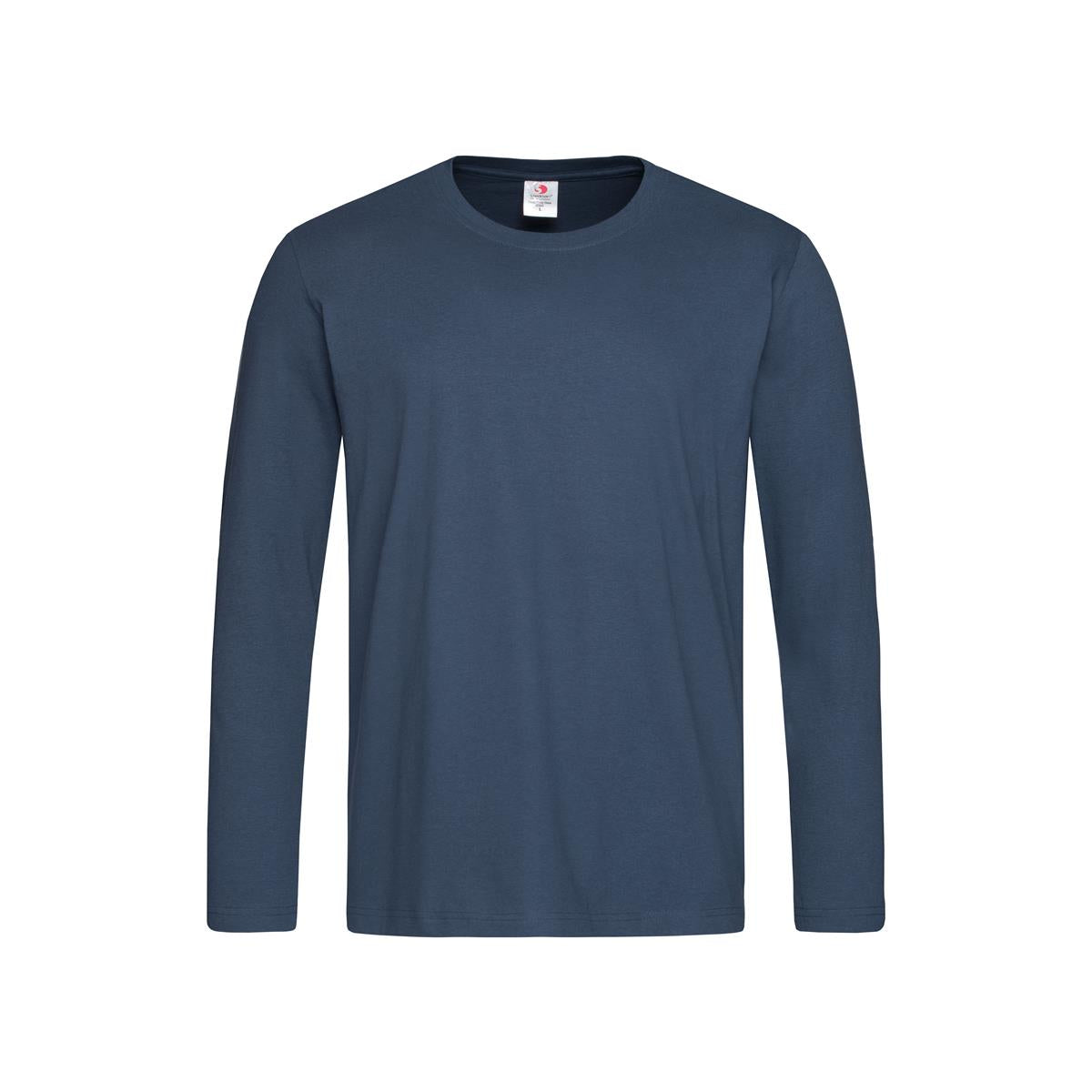 Men's Classic-T Long Sleeve - Navy - Front