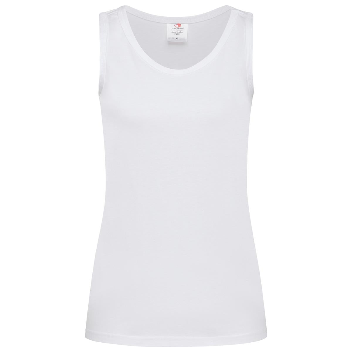 Women's Classic Tank Top - White - Front
