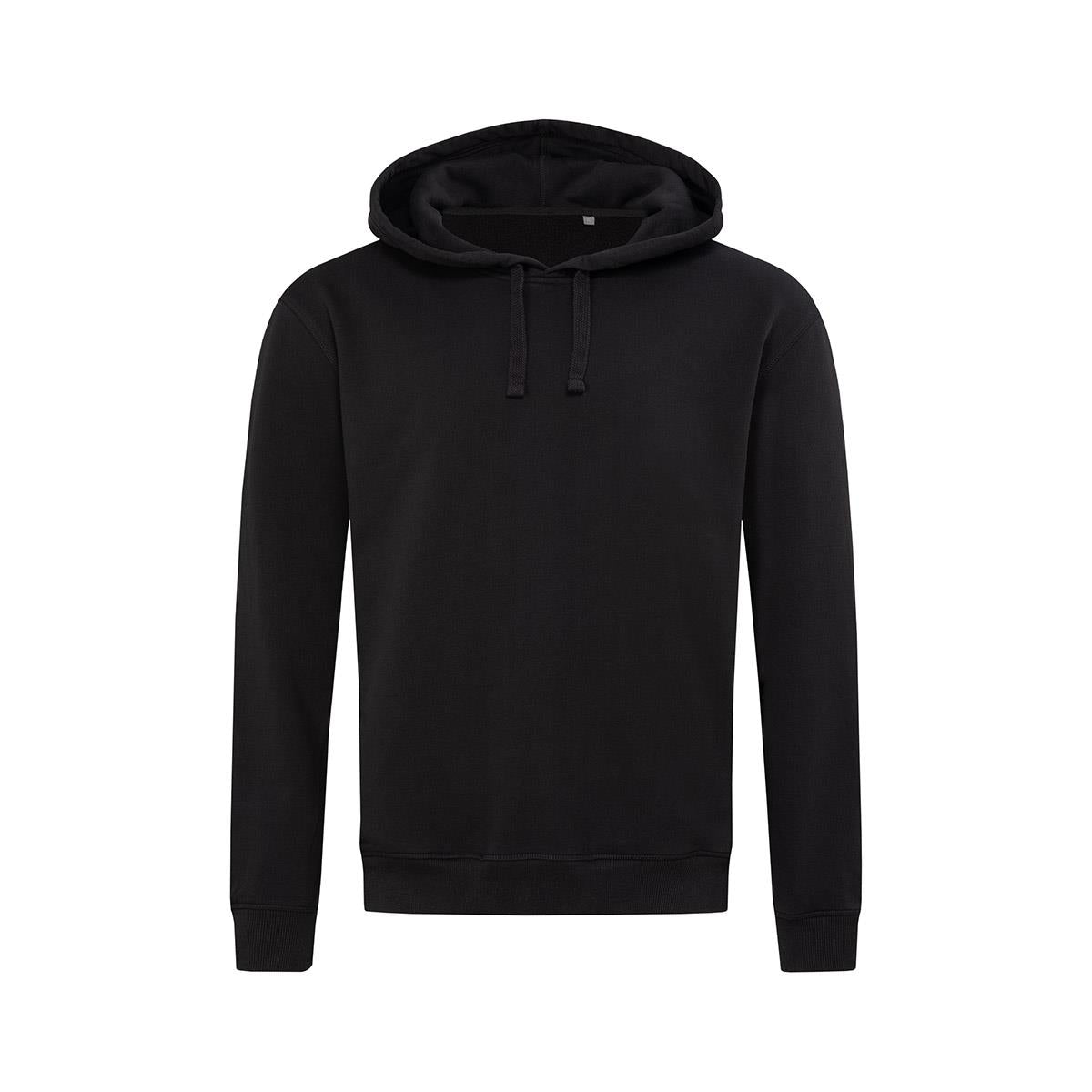 Recycled Unisex Sweat Hoodie - Black Opal - Front