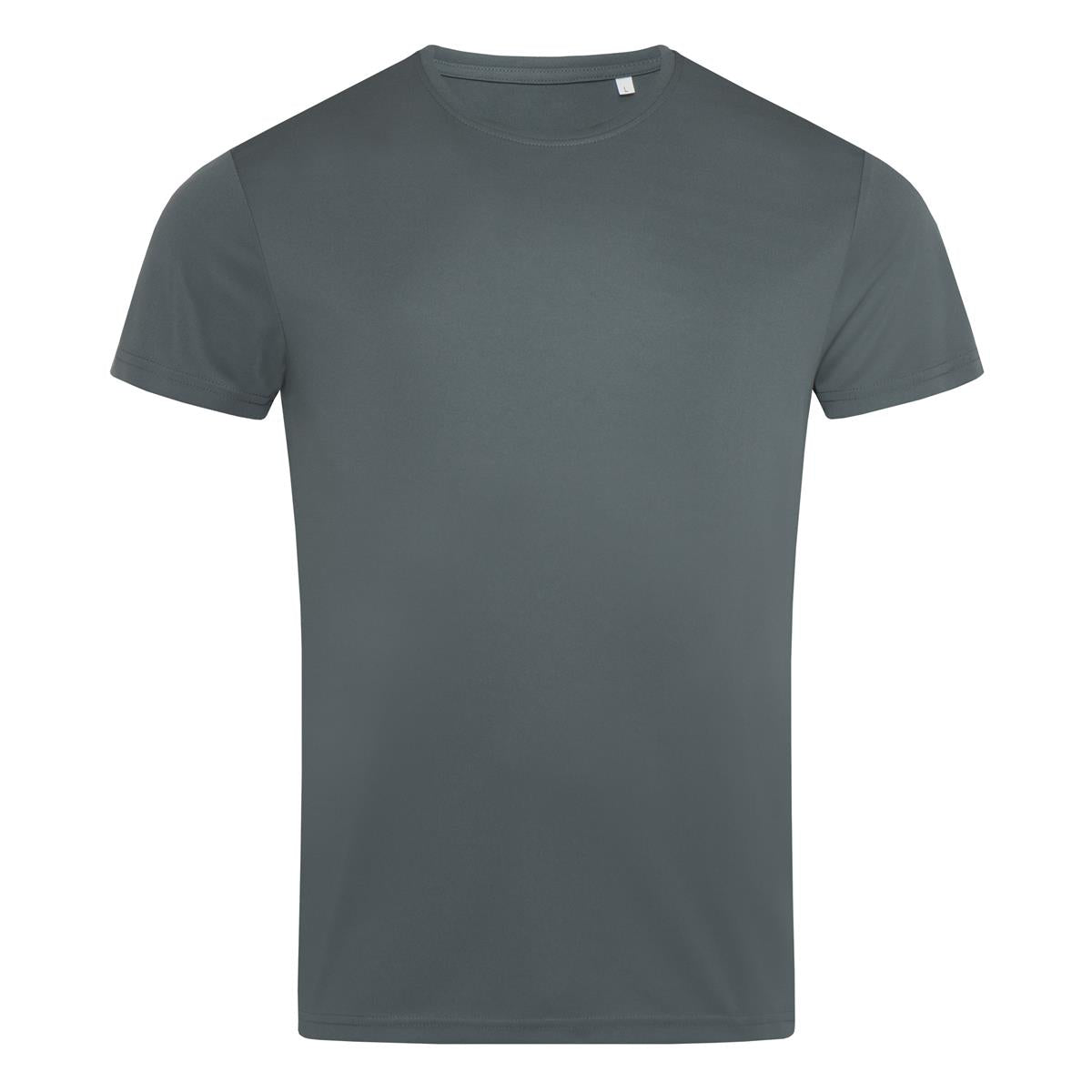 Men's Active Sports-T - Granite Grey - Front