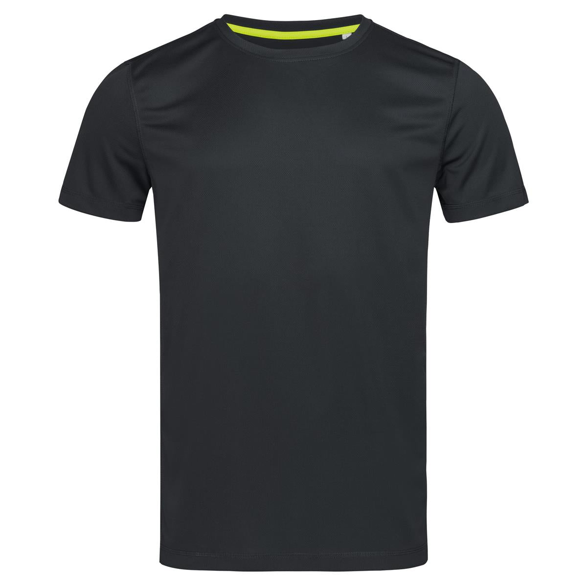 Men's Active 140 Crew Neck - Black Opal - Front