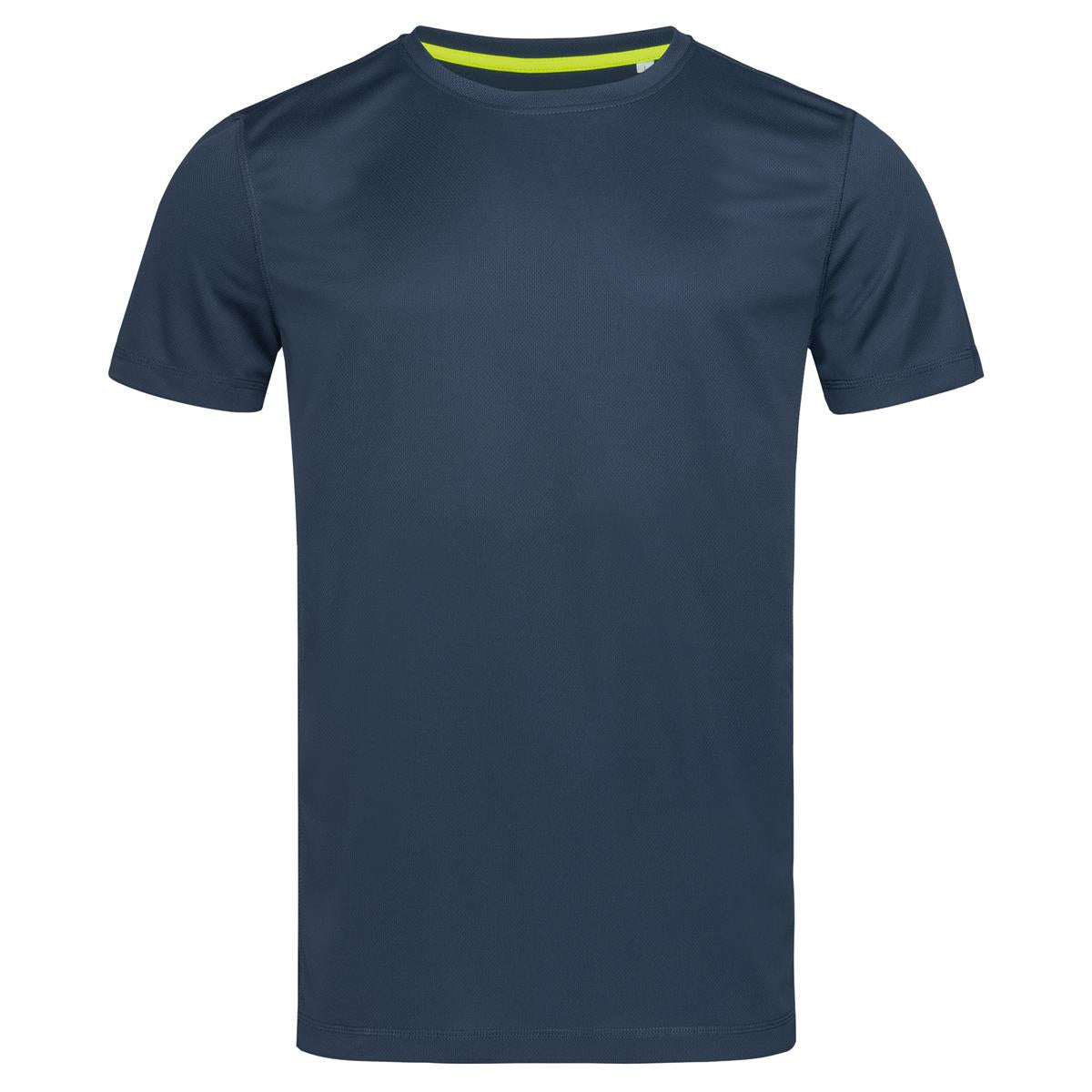 Men's Active 140 Crew Neck - Marina Blue - Front