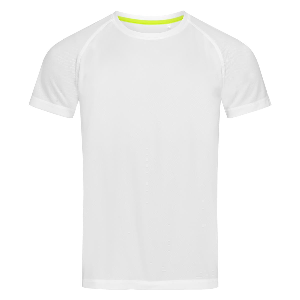 Men's Active 140 Raglan - White - Front