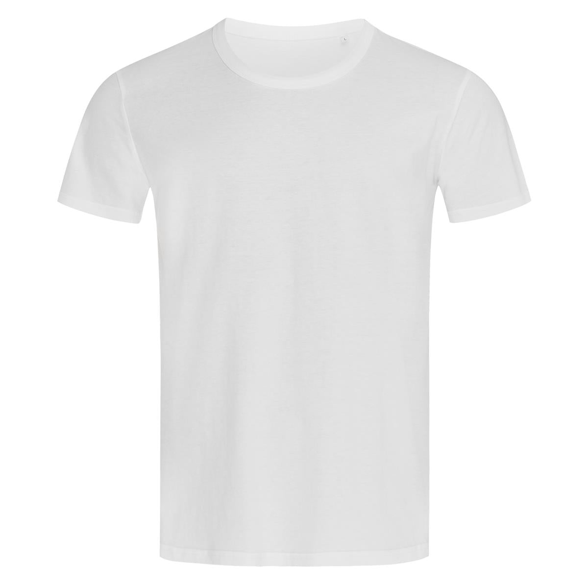 Men's Ben Crew Neck - White - Front