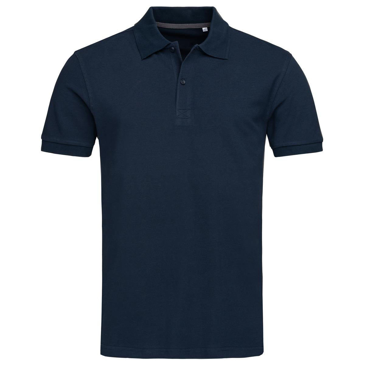 Men's Henry Polo - Marina Blue - Front