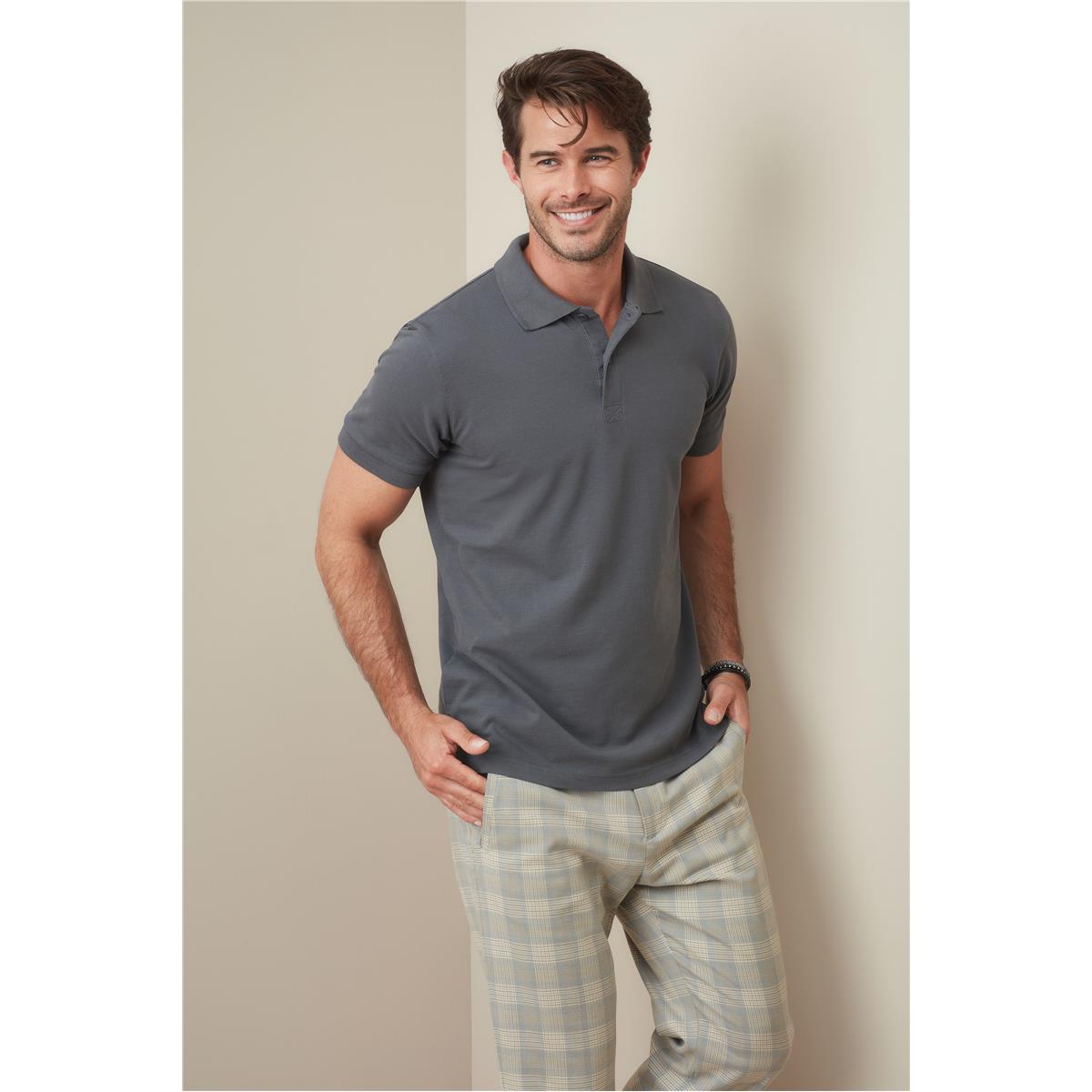 Men's Henry Polo - view