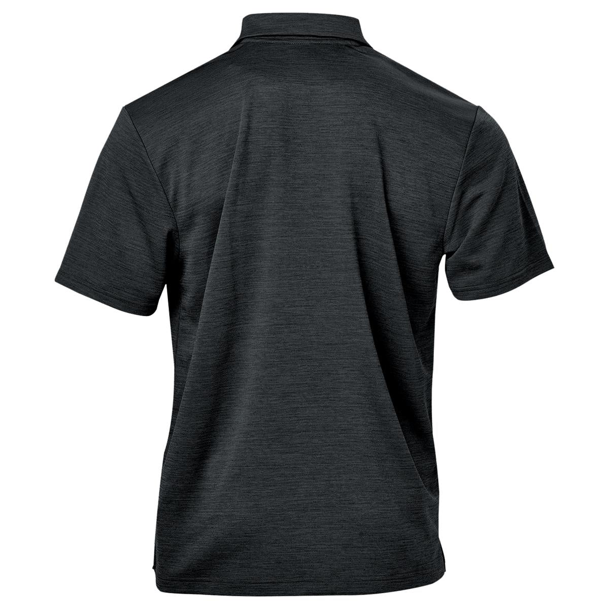 Men's Torrente Polo - Charcoal Mix - Back