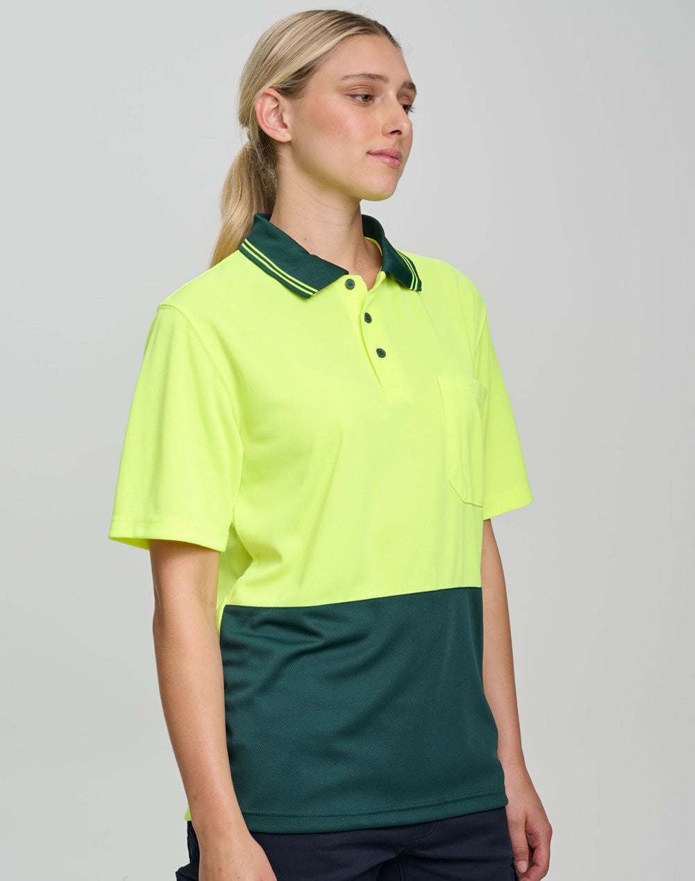 High Visibility CoolDry Short Sleeve Polo 2
