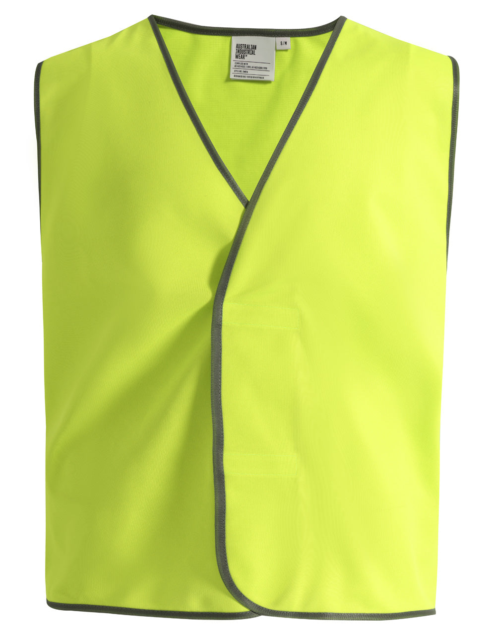 Hi-Vis Safety Vest Adult - Yellow - Front