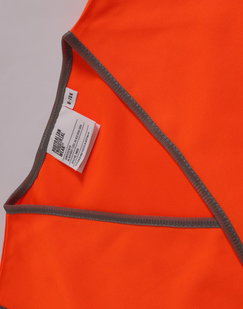 Hi-Vis Safety Vest Kid's - Orange - View