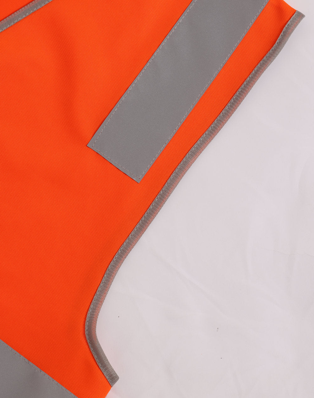 Unisex Hi-Vis Safety Vest with ID & Utility Pockets - Orange - View