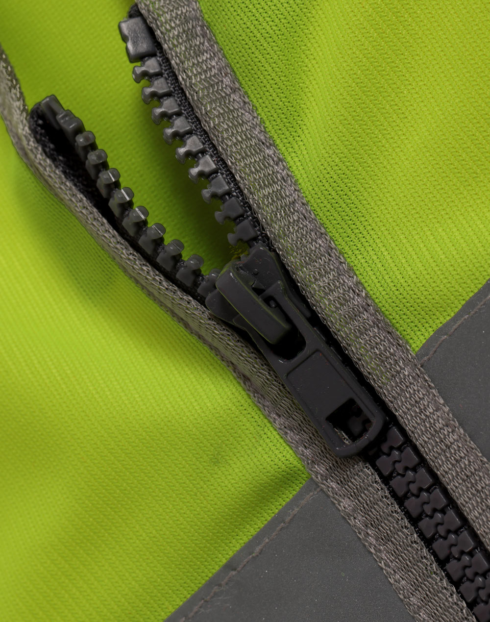 Unisex Hi-Vis Safety Vest with ID & Utility Pockets - Yellow - View