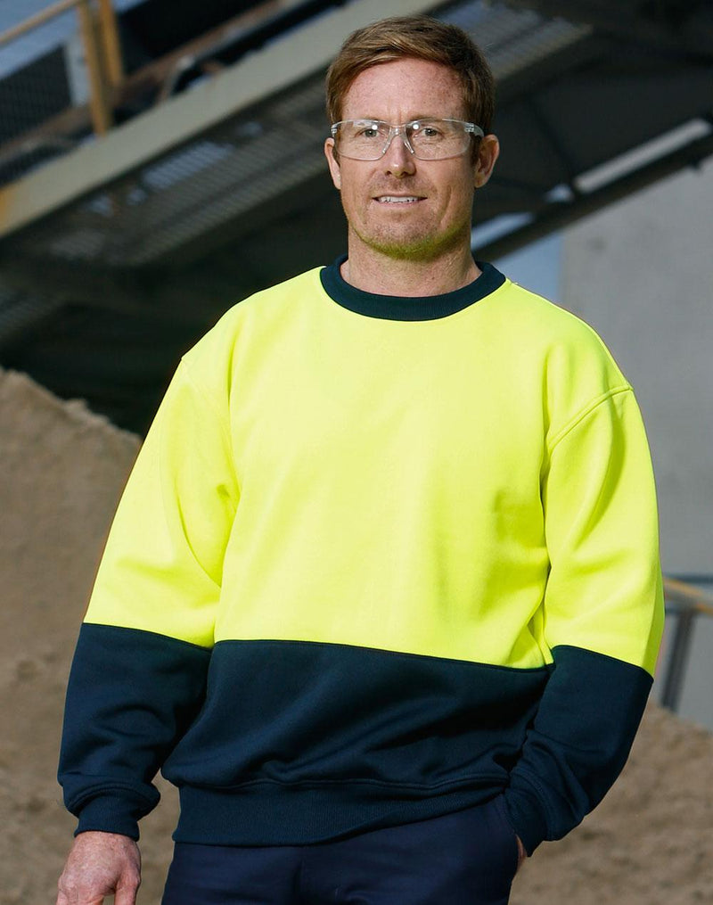 Hi-Vis 2 Tone Crew Neck