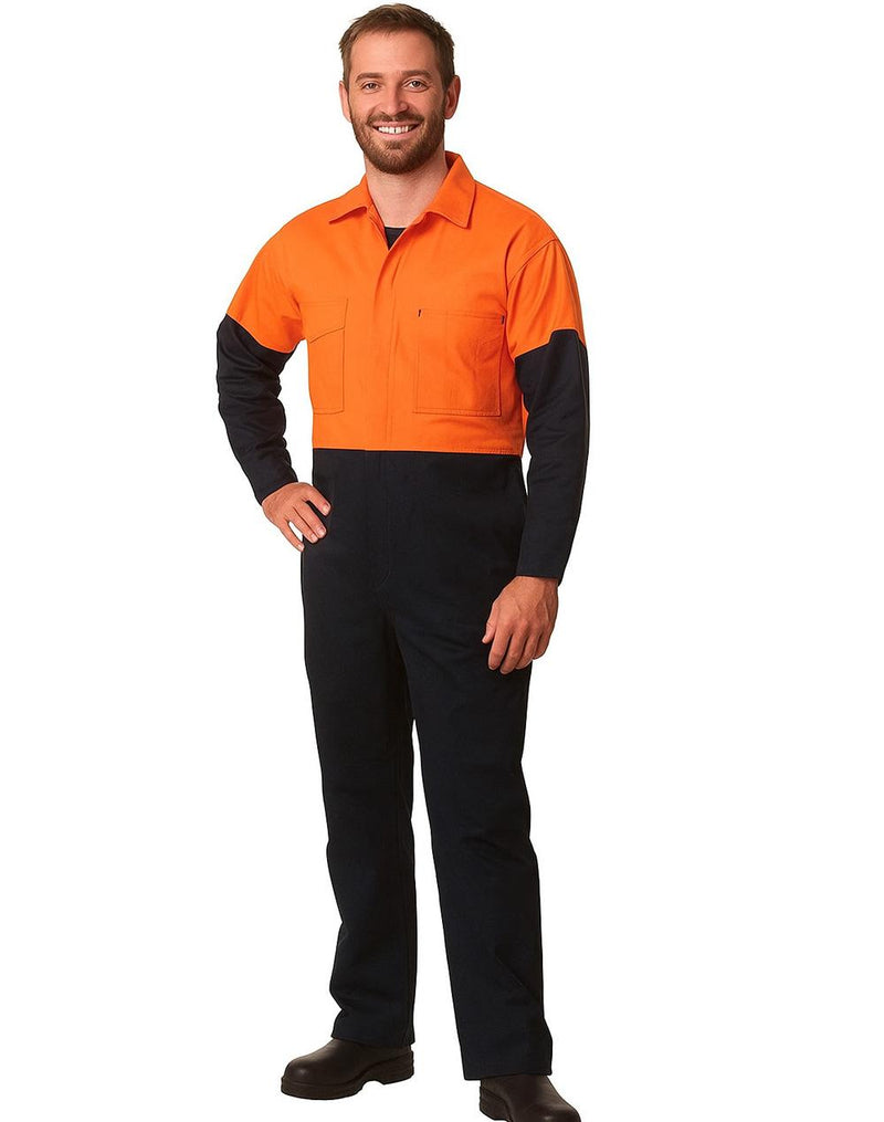 Men's Two Tone Coverall Stout Size