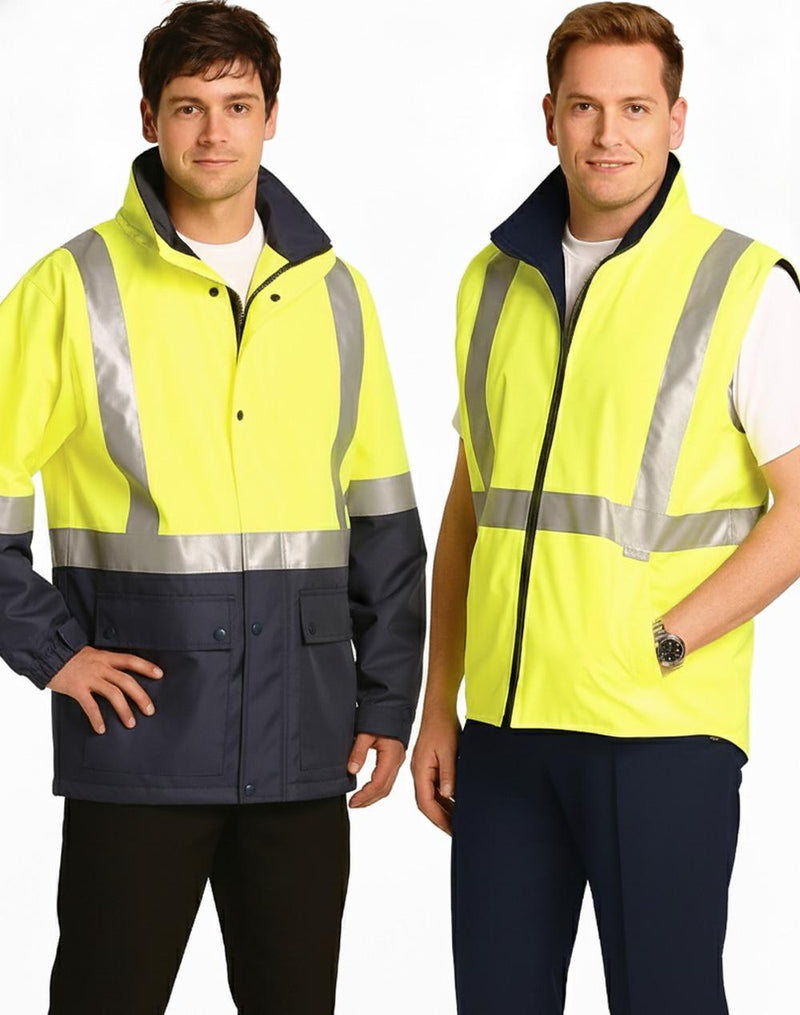 Hi-Vis Reversible Vest And Jacket