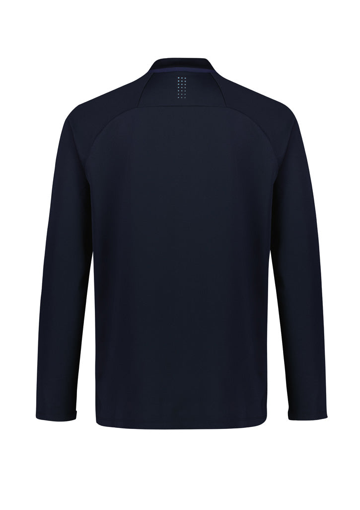 Balance Unisex Mid Layer Top - Navy/Sky - Back