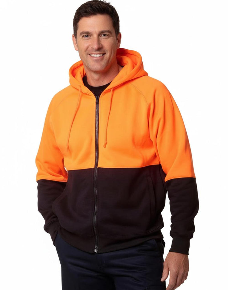 Hi-Vis Two Tone Fleece Hoodie