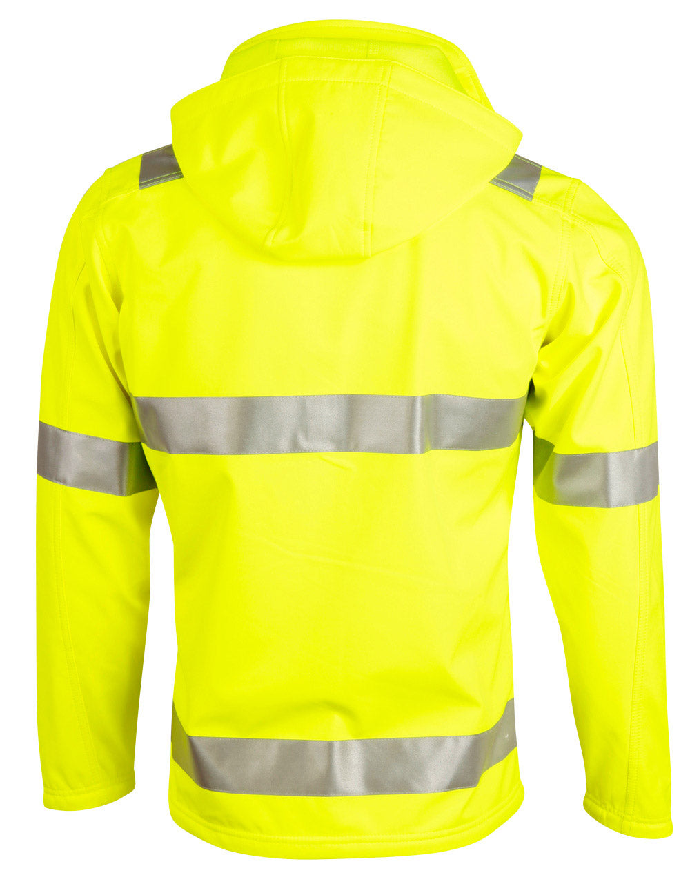 Hi-Vis Safety JACKET-unisex - Yellow - Back