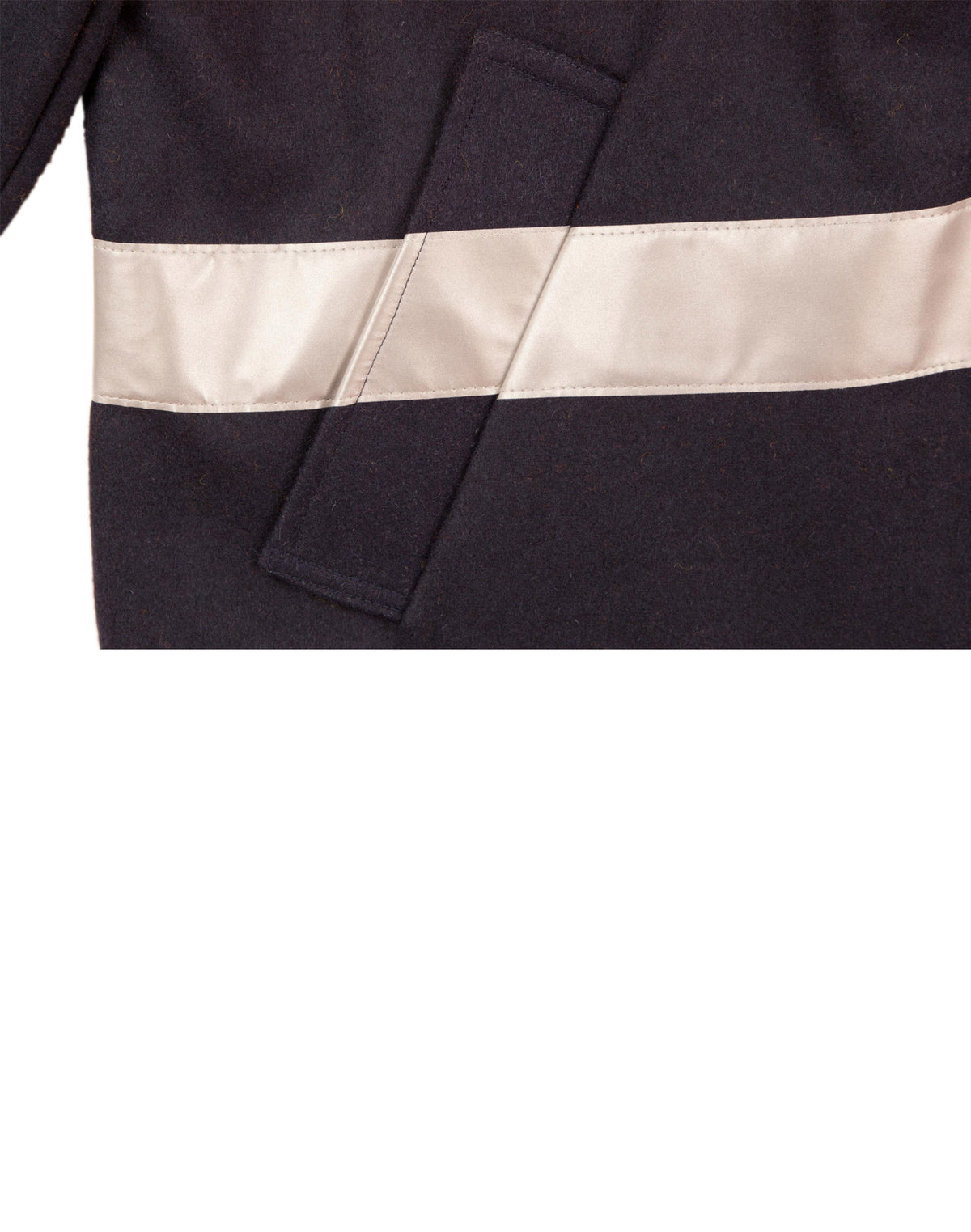 Hi-Vis Two Tone Bluey Jacket - Orange/Navy - View