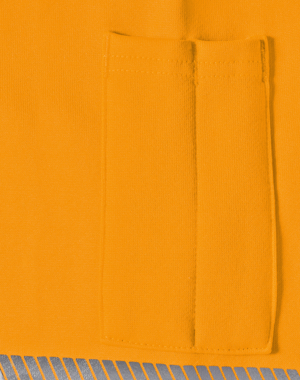 Vic Rail Hi-Vis Safety Jumper- Unisex - Orange/Navy - View
