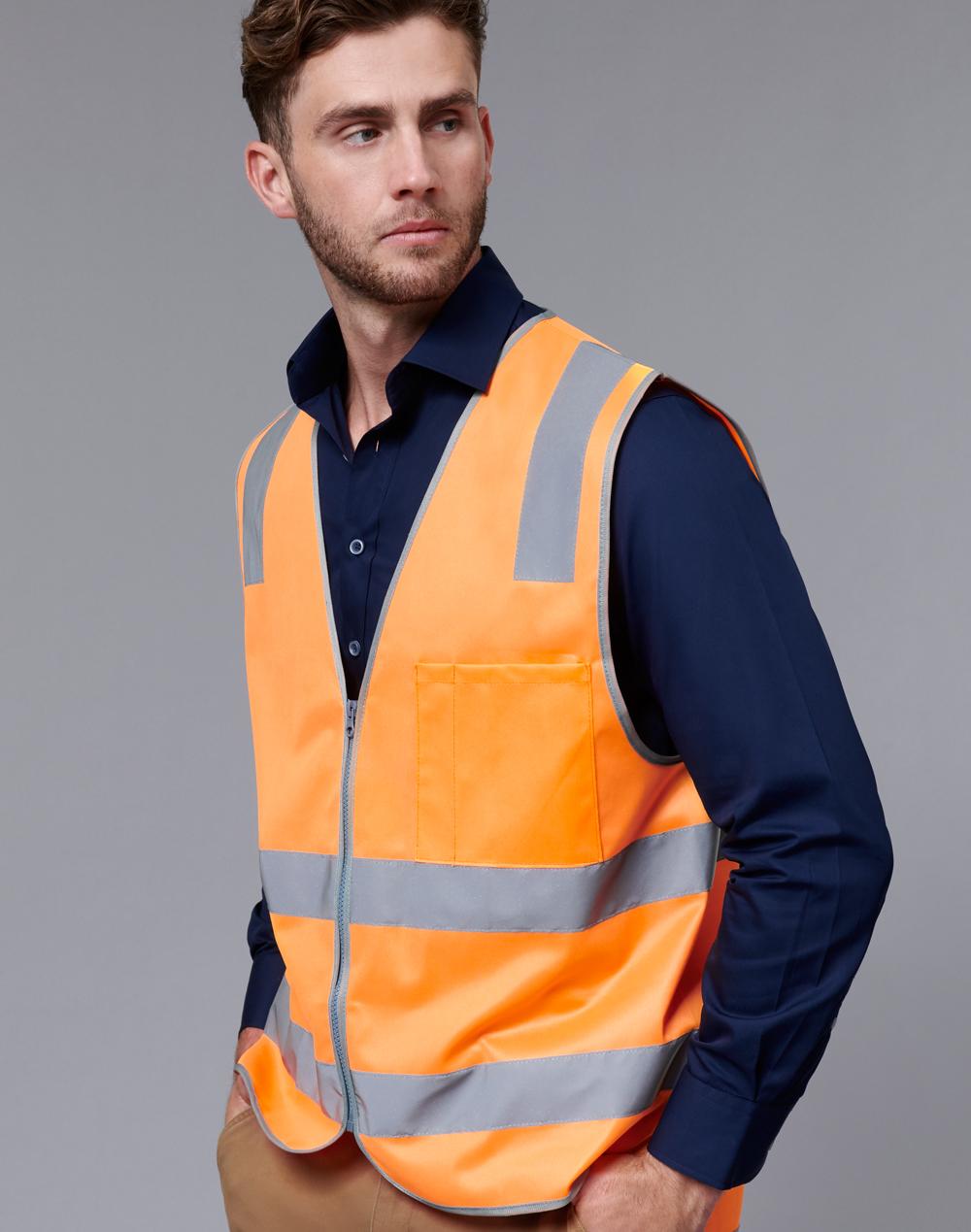 Vic Rail Hi-Vis Safety Vest- Unisex