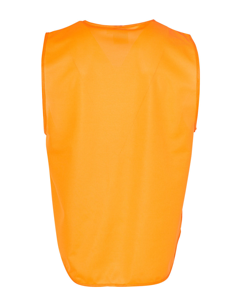 Hi-Vis Safety Vest with ID Pocket - Orange - Back