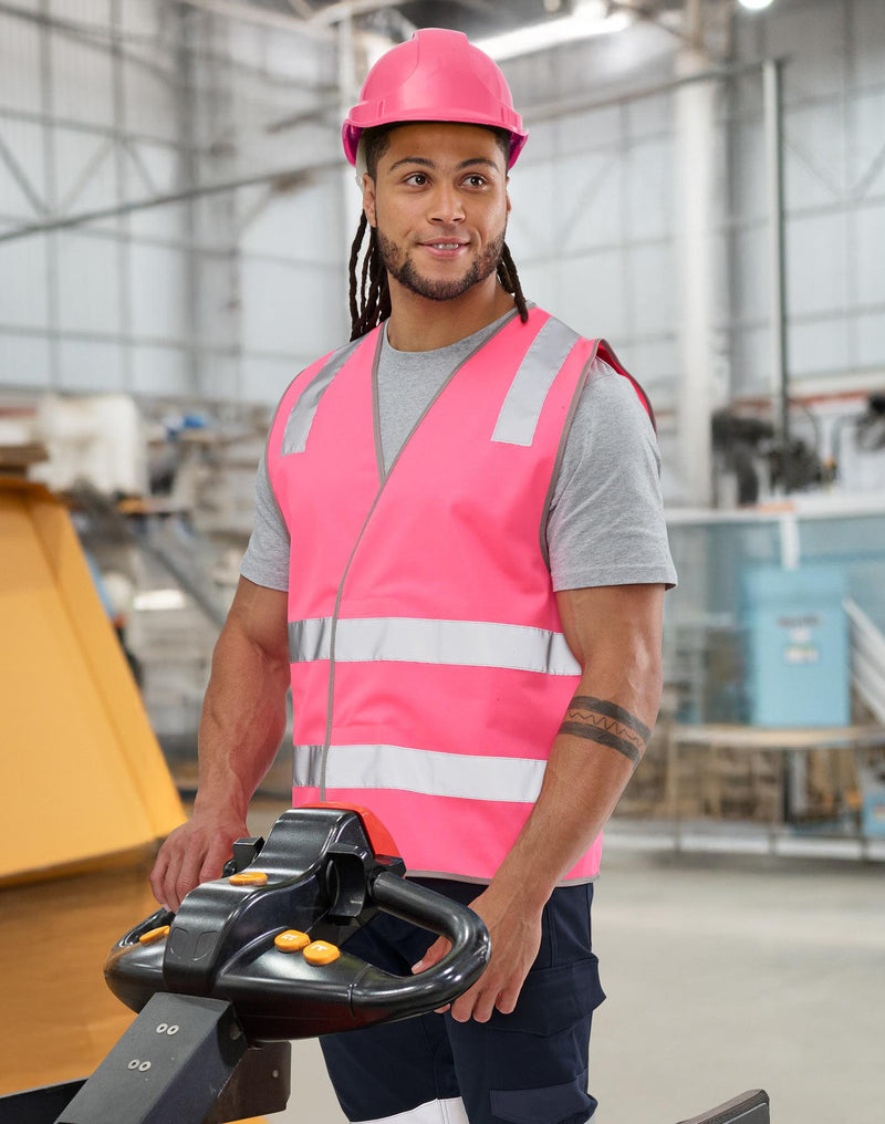 safety vest with shoulder tapes
