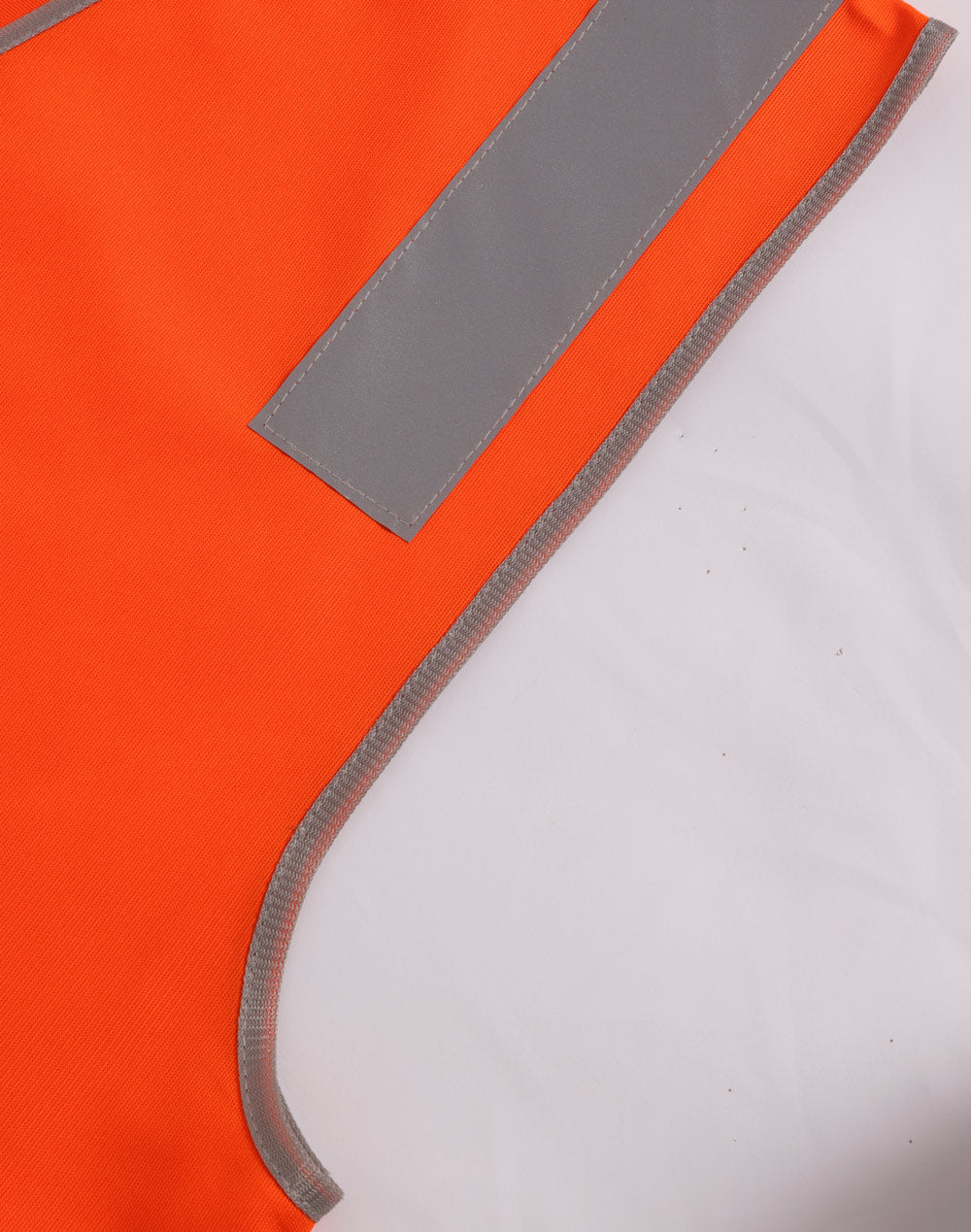 safety vest with shoulder tapes - Orange - View