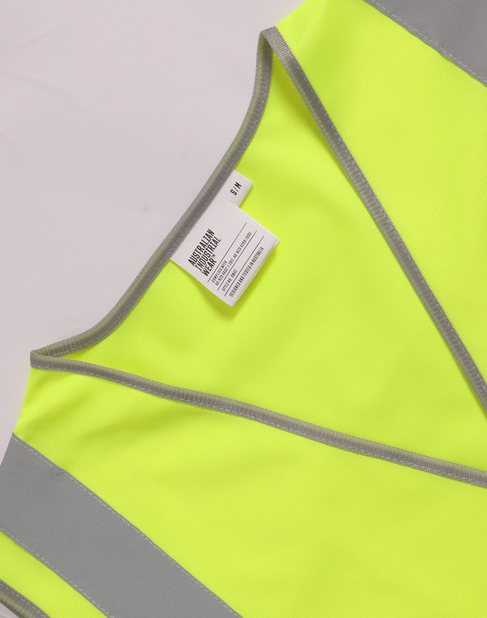 safety vest with shoulder tapes - Yellow - View