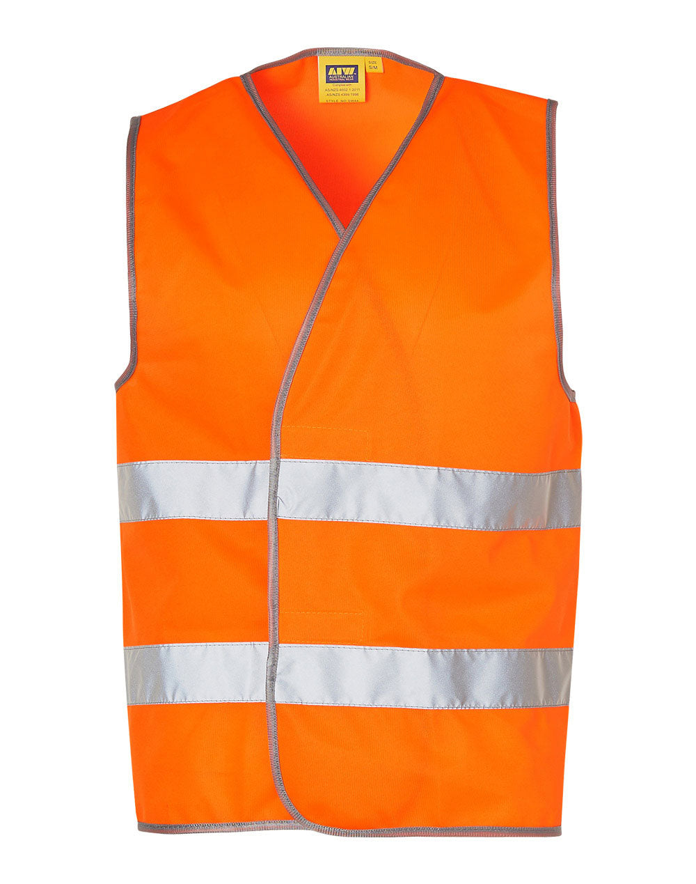 Hi-Vis Safety Vest - Orange - Front