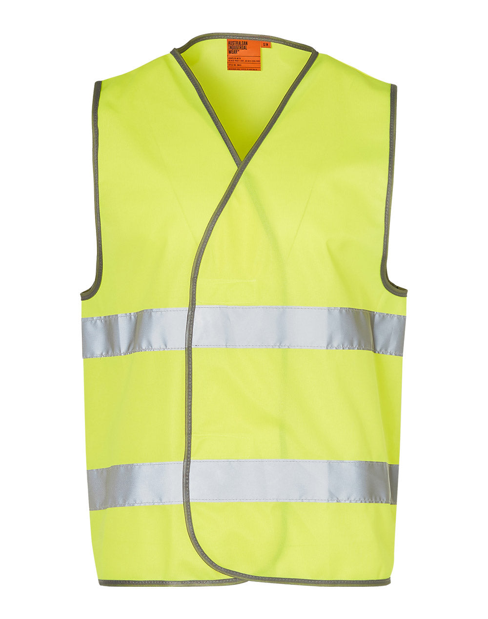Hi-Vis Safety Vest - Yellow - Front