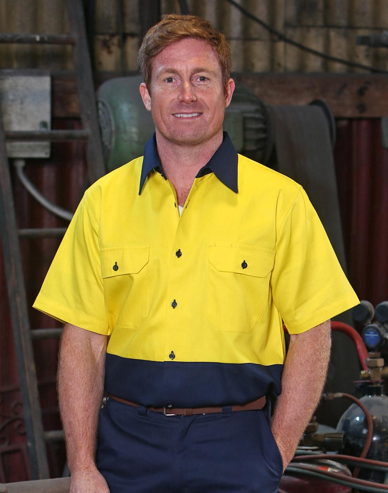 Cotton Drill Safety Shirt