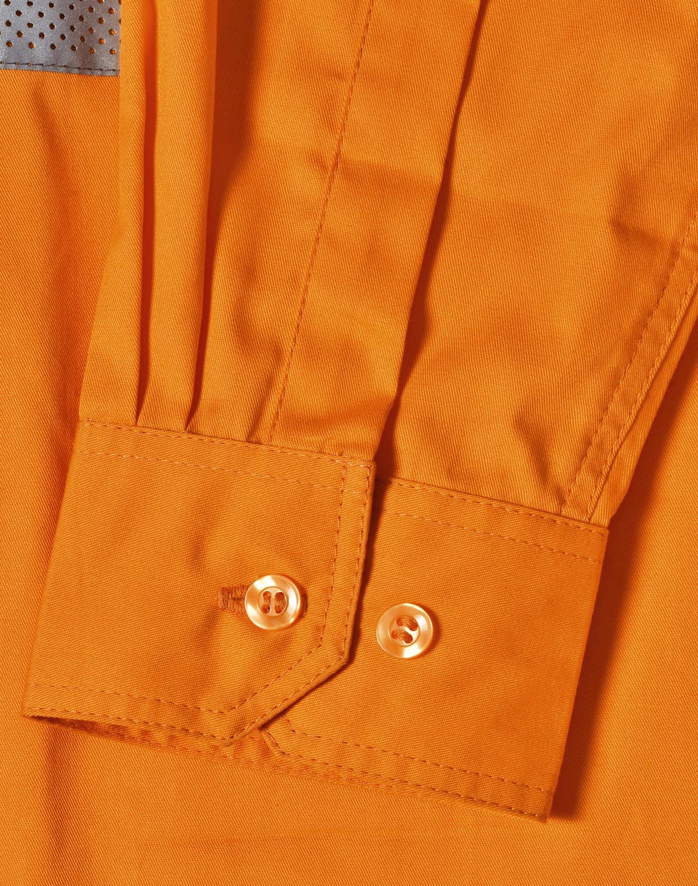 VIC Rail Lightweight Safety Shirt- Unisex - Orange - View